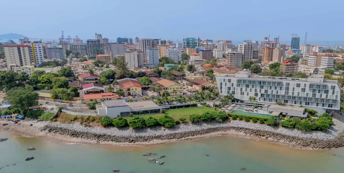 Vue de Conakry